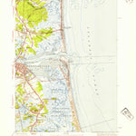 United States Geological Survey Newburyport East, MA-NH (1952, 31680-Scale) digital map