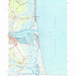 United States Geological Survey Newburyport East, MA-NH (1966, 24000-Scale) digital map