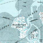 United States Geological Survey Newburyport, MA-NH (1987, 25000-Scale) digital map