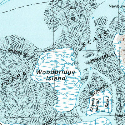 United States Geological Survey Newburyport, MA-NH (1987, 25000-Scale) digital map