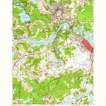 United States Geological Survey Newburyport West, MA-NH (1952, 24000-Scale) digital map