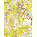 United States Geological Survey Newburyport West, MA-NH (1952, 31680-Scale) digital map