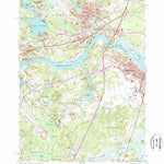 United States Geological Survey Newburyport West, MA-NH (1968, 24000-Scale) digital map
