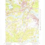 United States Geological Survey Newburyport West, MA-NH (1968, 25000-Scale) digital map