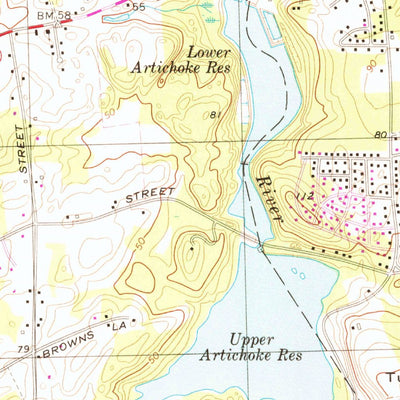 United States Geological Survey Newburyport West, MA-NH (1968, 25000-Scale) digital map