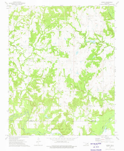 United States Geological Survey Newby, OK (1973, 24000-Scale) digital map