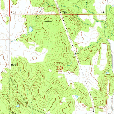 United States Geological Survey Newby, OK (1973, 24000-Scale) digital map