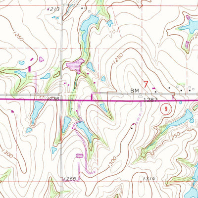 United States Geological Survey Newcastle, OK (1965, 24000-Scale) digital map