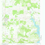 United States Geological Survey Newcastle, TX (1964, 24000-Scale) digital map