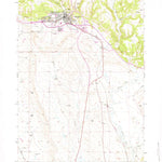 United States Geological Survey Newcastle, WY (1951, 24000-Scale) digital map