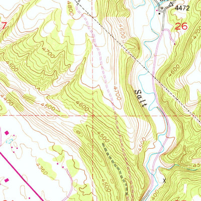 United States Geological Survey Newcastle, WY (1951, 24000-Scale) digital map