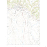 United States Geological Survey Newcastle, WY (2021, 24000-Scale) digital map