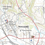 United States Geological Survey Newcastle, WY (2021, 24000-Scale) digital map