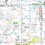 United States Geological Survey Newcastle, WY-SD-NE (1955, 250000-Scale) digital map