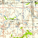 United States Geological Survey Newcastle, WY-SD-NE (1958, 250000-Scale) digital map