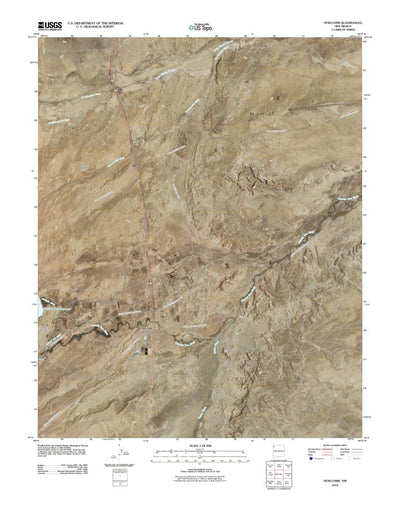 United States Geological Survey Newcomb, NM (2010, 24000-Scale) digital map