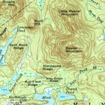 United States Geological Survey Newcomb, NY (1954, 62500-Scale) digital map