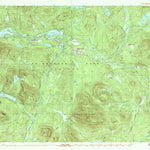 United States Geological Survey Newcomb, NY (1989, 25000-Scale) digital map
