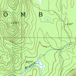 United States Geological Survey Newcomb, NY (1989, 25000-Scale) digital map