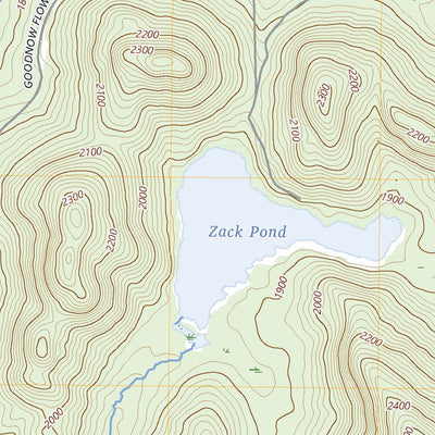 United States Geological Survey Newcomb, NY (2023, 24000-Scale) digital map