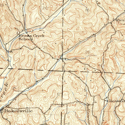 United States Geological Survey Newcomerstown, OH (1911, 62500-Scale) digital map