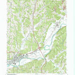 United States Geological Survey Newcomerstown, OH (1993, 24000-Scale) digital map