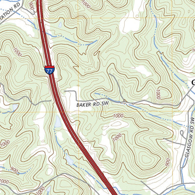 United States Geological Survey Newcomerstown, OH (2023, 24000-Scale) digital map