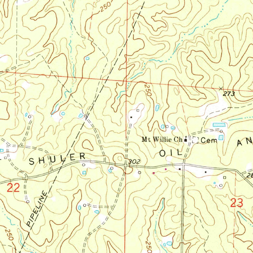 Newell, AR (1971, 24000-Scale) Map by United States Geological Survey ...