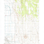 United States Geological Survey Newell, CA-OR (1988, 24000-Scale) digital map
