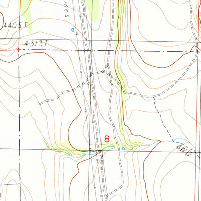 United States Geological Survey Newell, CA-OR (1988, 24000-Scale) digital map