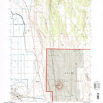 United States Geological Survey Newell, CA-OR (1993, 24000-Scale) digital map