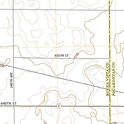 United States Geological Survey Newell East, IA (2022, 24000-Scale) digital map