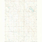 United States Geological Survey Newell Lake, SD (1977, 24000-Scale) digital map