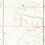 United States Geological Survey Newell Lake, SD (1977, 24000-Scale) digital map