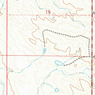 United States Geological Survey Newell Lake, SD (1977, 24000-Scale) digital map
