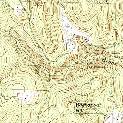 United States Geological Survey Newfane, VT-NH (1984, 25000-Scale) digital map