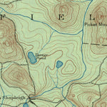 United States Geological Survey Newfield, ME-NH (1891, 62500-Scale) digital map