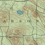 United States Geological Survey Newfield, ME-NH (1891, 62500-Scale) digital map