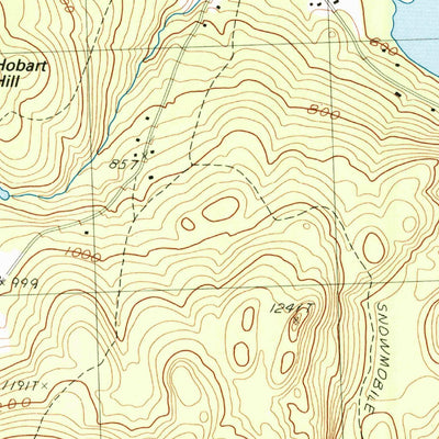 United States Geological Survey Newfound Lake, NH (1998, 24000-Scale) digital map
