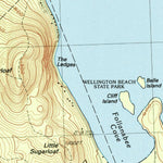 United States Geological Survey Newfound Lake, NH (1998, 24000-Scale) digital map