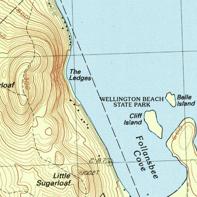 United States Geological Survey Newfound Lake, NH (1998, 24000-Scale) digital map