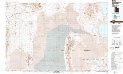 United States Geological Survey Newfoundland Mountains, UT (1988, 100000-Scale) digital map