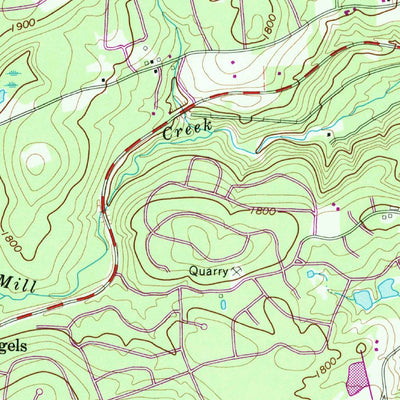 United States Geological Survey Newfoundland, PA (1966, 24000-Scale) digital map