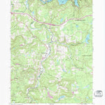 United States Geological Survey Newfoundland, PA (1992, 24000-Scale) digital map