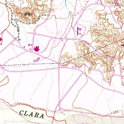 United States Geological Survey Newhall, CA (1952, 24000-Scale) digital map