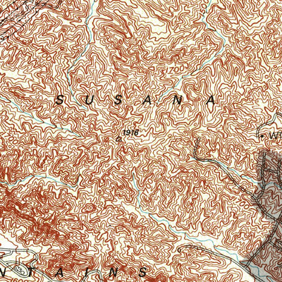 United States Geological Survey Newhall, CA (1995, 24000-Scale) digital map