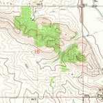 United States Geological Survey Newhall, IA (1968, 24000-Scale) digital map
