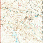 United States Geological Survey Newhouse Reservoir, MT (1971, 24000-Scale) digital map