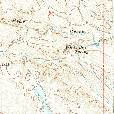 United States Geological Survey Newhouse Reservoir, MT (1971, 24000-Scale) digital map