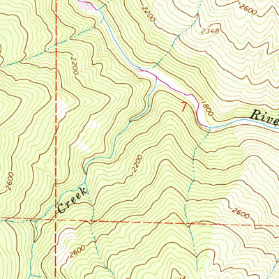 United States Geological Survey Newhouse Ridge, CA (1967, 24000-Scale) digital map